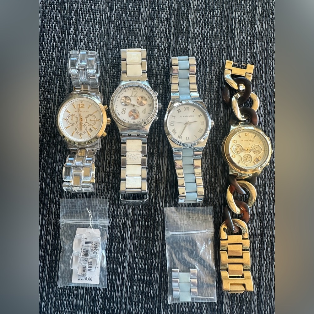 Michael Kors Watches - selling as set of 4